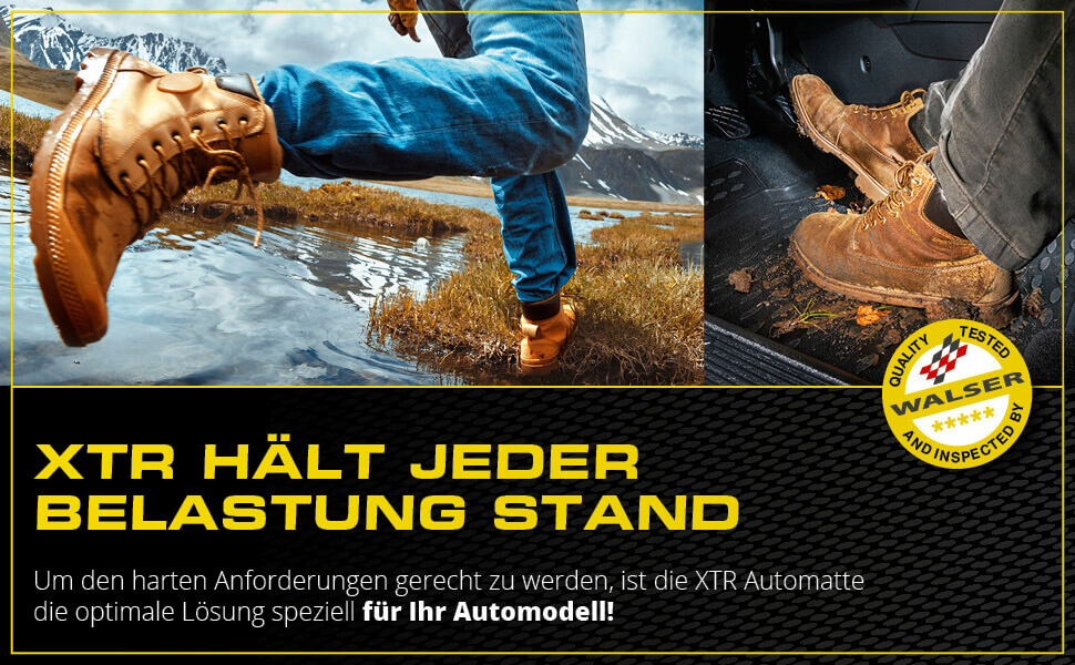 XTR - Automatten - maßgeschneiderte für Ihr Fahrzeug